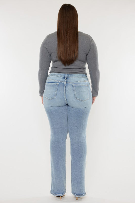 PLUS KAN CAN Mid Rise Y2K Bootcut Jean (Serena)