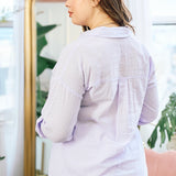 Swiss Dot Button Down (Plus)