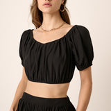 Arabelle Cropped Blouse