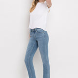 Gina Slim Straight Ankle Jean (Lovervet By Vervet)