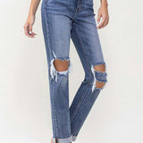 Scarlett Rolled Cuff Boyfriend Jean (Lovervet By Vervet)