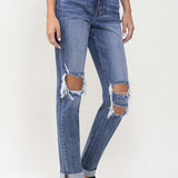 Scarlett Rolled Cuff Boyfriend Jean (Lovervet By Vervet)