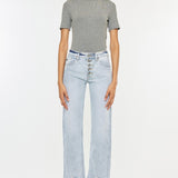 Cara High Rise Slim Straight Jean (Kan Can)