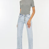 Cara High Rise Slim Straight Jean (Kan Can)