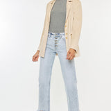 Cara High Rise Slim Straight Jean (Kan Can)