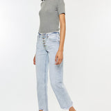 Cara High Rise Slim Straight Jean (Kan Can)