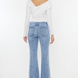 KAN CAN Mid Rise Flare Jean (Pattie)