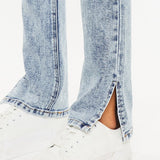 KAN CAN Mid Rise Y2K Bootcut Jean (Layla)