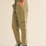 Drawstring Cargo Pant