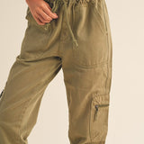 Drawstring Cargo Pant