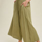 Wide Leg Paperbag Pant