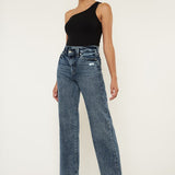 KAN CAN High Rise 90's Wide Leg Jean (Maisie)