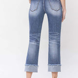 Lesa Cuffed Straight Jean (Lovervet By Vervet)