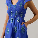 Haline Floral Midi Dress