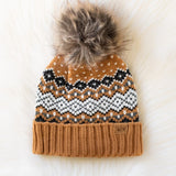 Winter Pattern Pom Hat (Panache)