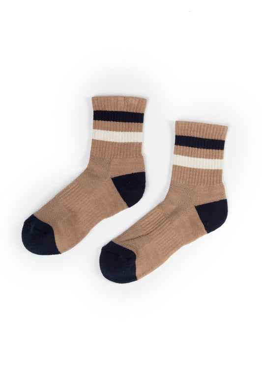 Mo: Vintage Color Block Socks