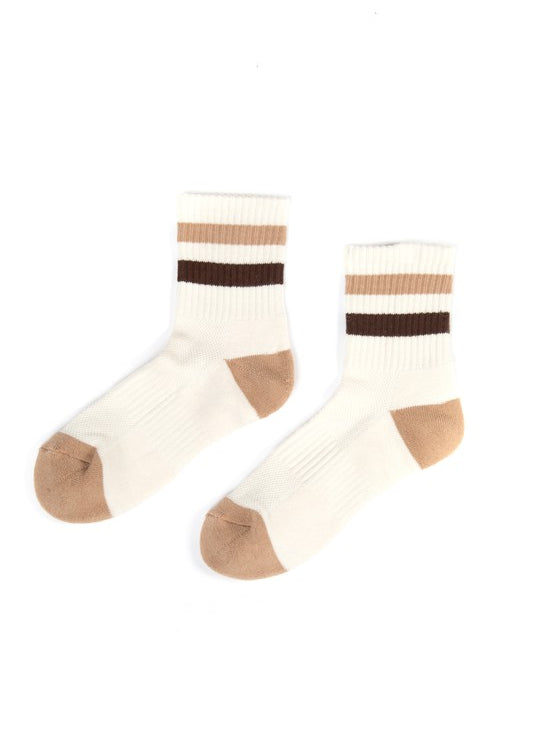 Mo: Vintage Color Block Socks