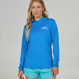 Scripted Hooded Sunshirt (Salty Crew)