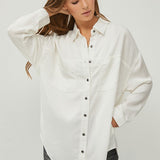 Oversized Tencel Shirt (Risen Jeans)