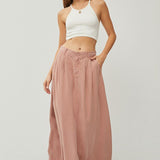 Full Length Tencel Skirt (Risen Jeans)