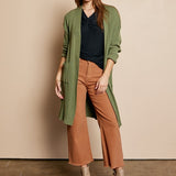 Ready & Ribbed Long Cardi