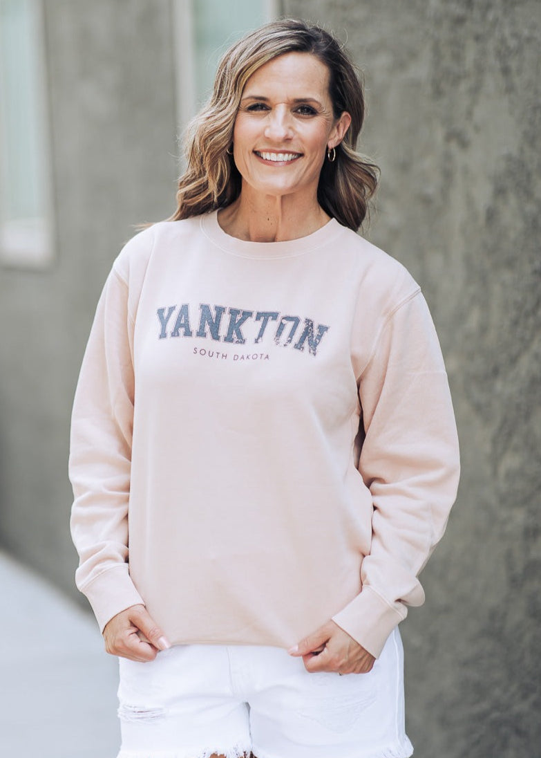 "Yankton SD" Crewneck Sweatshirt