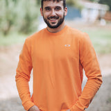 FINAL SALE ~ OAKLEY Vintage Crew Sweatshirt (Soft Orange)
