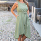 Polka Dot Tulip Midi Dress