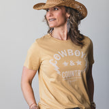 "Cowboys & Country Music" Graphic Tee