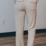 Utility Tie Waist Linen Trouser (Dex)