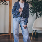 Relaxed Fit Open Cardigan (Dex)