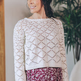 Long Sleeve Crochet Sweater (Dex)