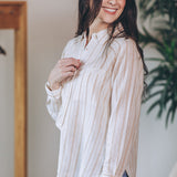 Oversized Button Front Shirt (Dex)