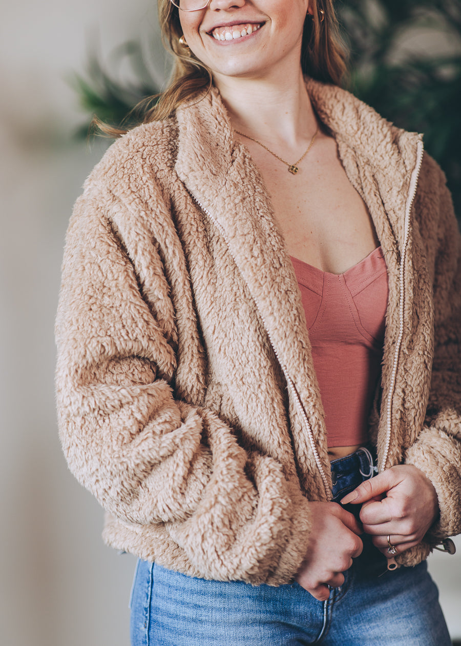 Snuggle Me Sherpa Jacket