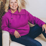 Asymmetric Neckline Sweater (Dex)