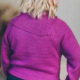 Asymmetric Neckline Sweater (Dex)