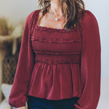 Convertible Babydoll Blouse