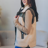 Mixed Fabric Vest (Dex)