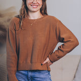 Bow Tie Back Sweater Top