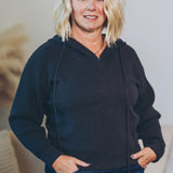 Half Zip Hooded Sweater (Dex)