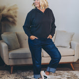 Half Zip Hooded Sweater (Dex)