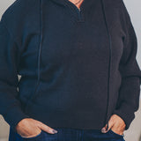 Half Zip Hooded Sweater (Dex)