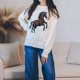 Horse Knit Sweater