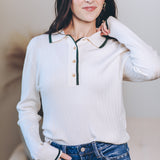 Quietly Elegant Sweater Polo