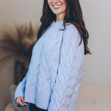 Cute & Cozy Cable Knit Sweater