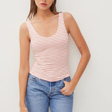 What's The Scoop Striped Tank
