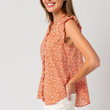 Life Is Ruffle Tank Blouse