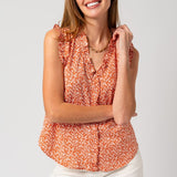 Life Is Ruffle Tank Blouse