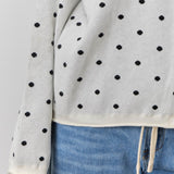 Polka Dot Button Up Cardi