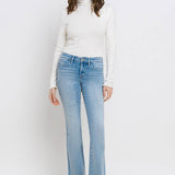 Gracelyn Mid Rise Bootcut Jean (Vervet)